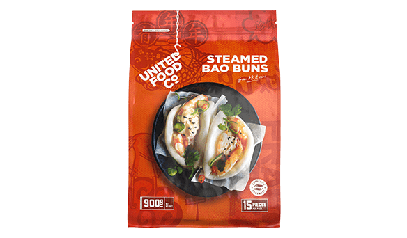 United Food Co Steamed Bao Buns 900g