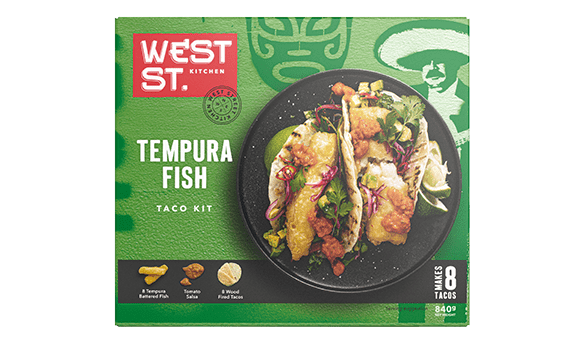 West St Kitchen	Tempura Fish Taco Kit	840g