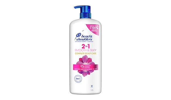 Head & Shoulders	Smooth and Silky 2 in 1 Shampoo and Conditioner	1.2L