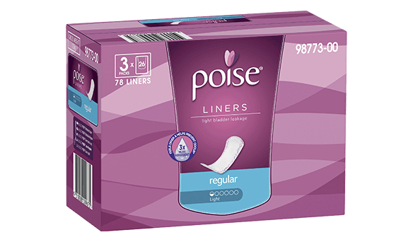 Poise	Regular Liners	78 liners