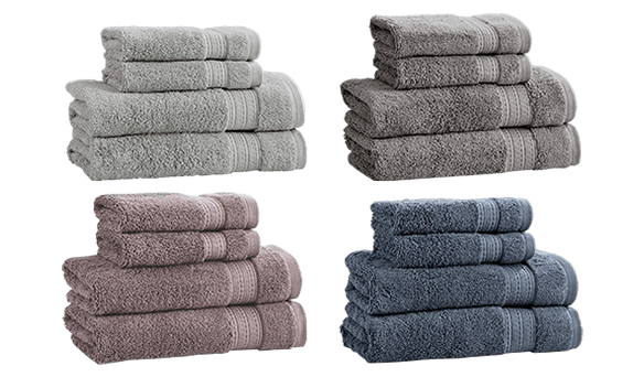 Purely Indulgent Hand/Face Towel 4 pack