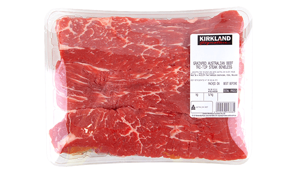  Beef Tri-Tip Loin Steak 
