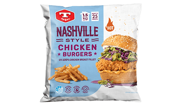 Tegel Nashville Burger 1.5kg