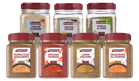 MasterFoods Save $4 on all Masterfood Herbs and Spices 

