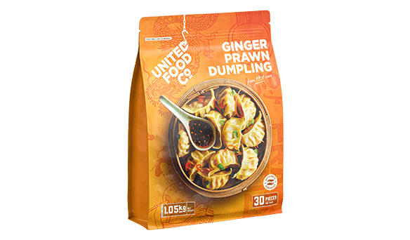 United Food Co Ginger Prawn Dumpling 1.05kg