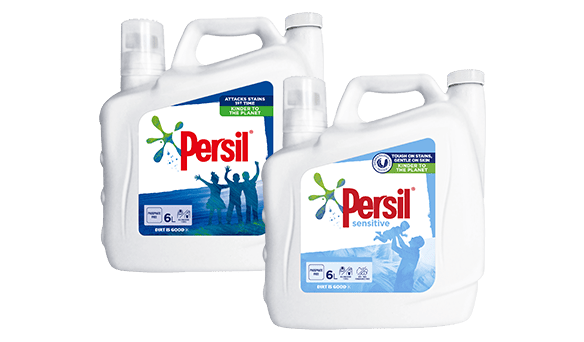 Persil Active and/or Sensitive Laundry Liquid 6L