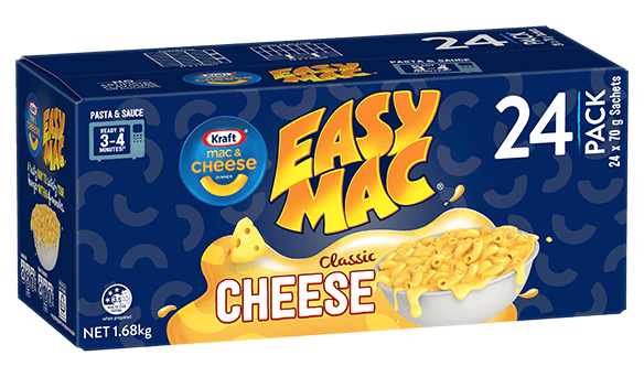 Kraft Easy Mac & Cheese 24 x 70g