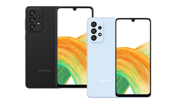 Samsung Galaxy A33 5G 128GB Phone in Black and/or Blue