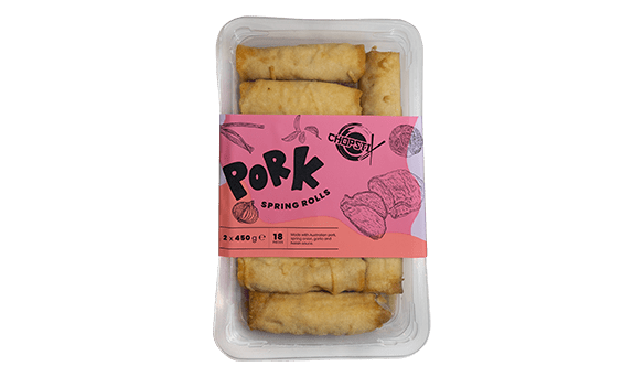 Chopstix Pork Spring Rolls 2 x 450g