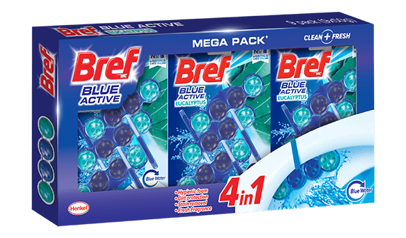 Bref Blue Active Eucalyptus 9 x 50g