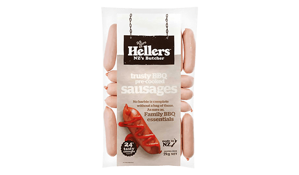 Hellers BBQ Sausages 2kg