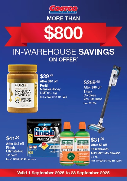 Member Warehouse Savings