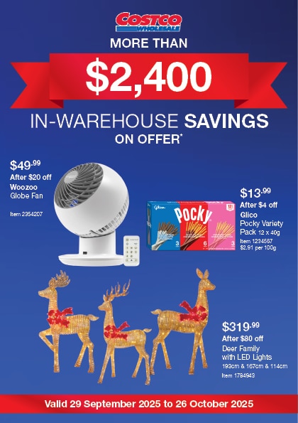 Member Warehouse Savings