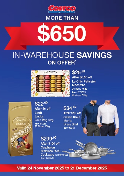 Member Warehouse Savings