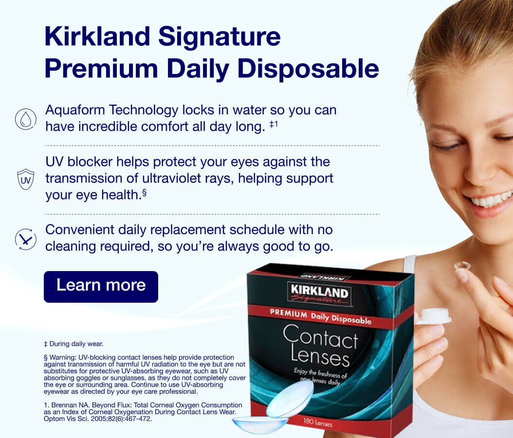 Kirkland Signature Premium Daily Disposable