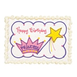 Happy Birthday - Princess Crown Cake Happy Birthday - Princess Crown Cake