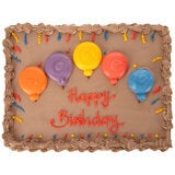 Happy Birthday - Balloon Cake